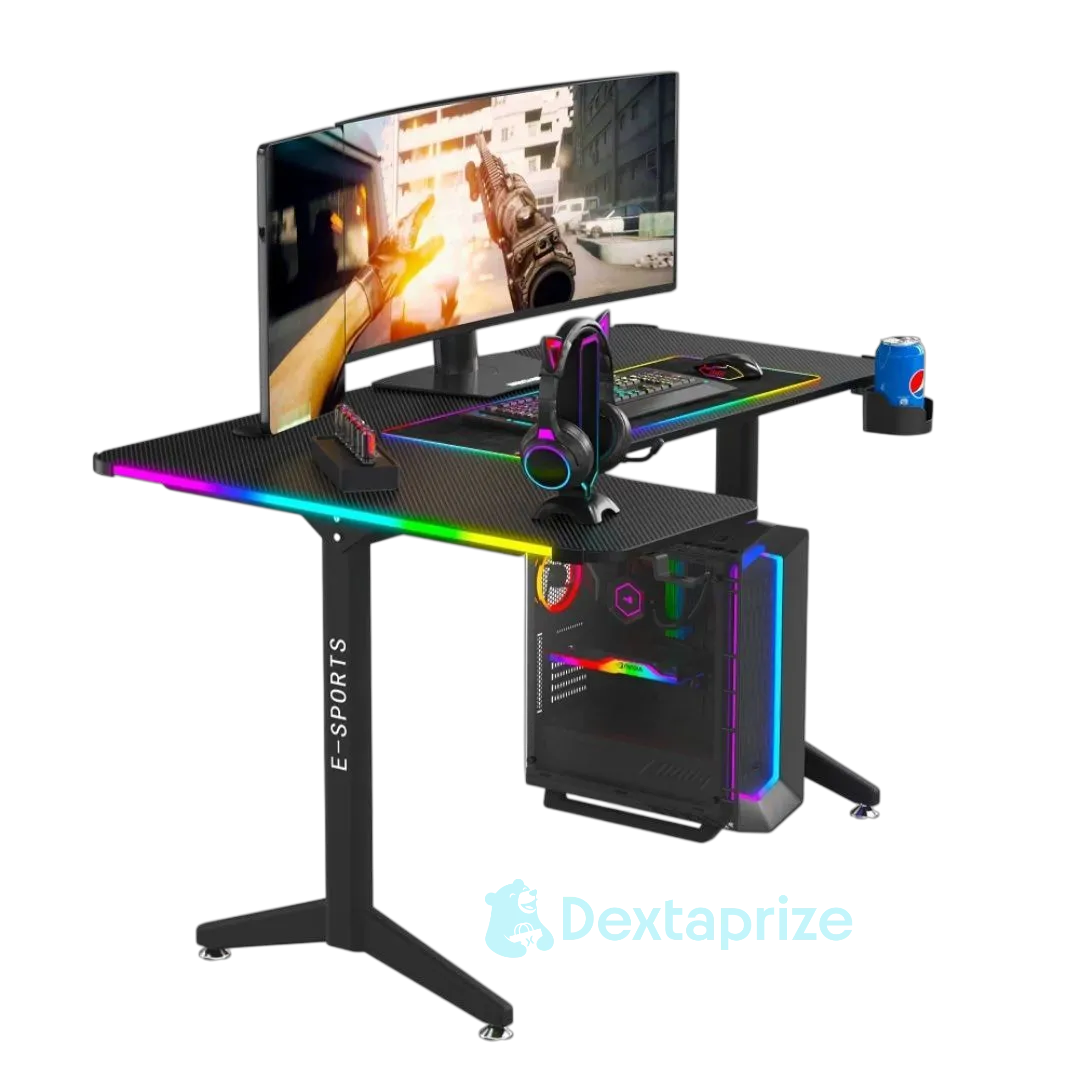 TitanEdge RGB Gaming Desk
