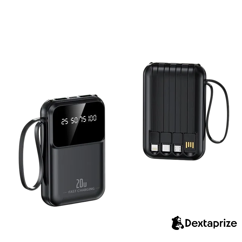 VoltSnap Pro 20W Multi-Cable Power Bank