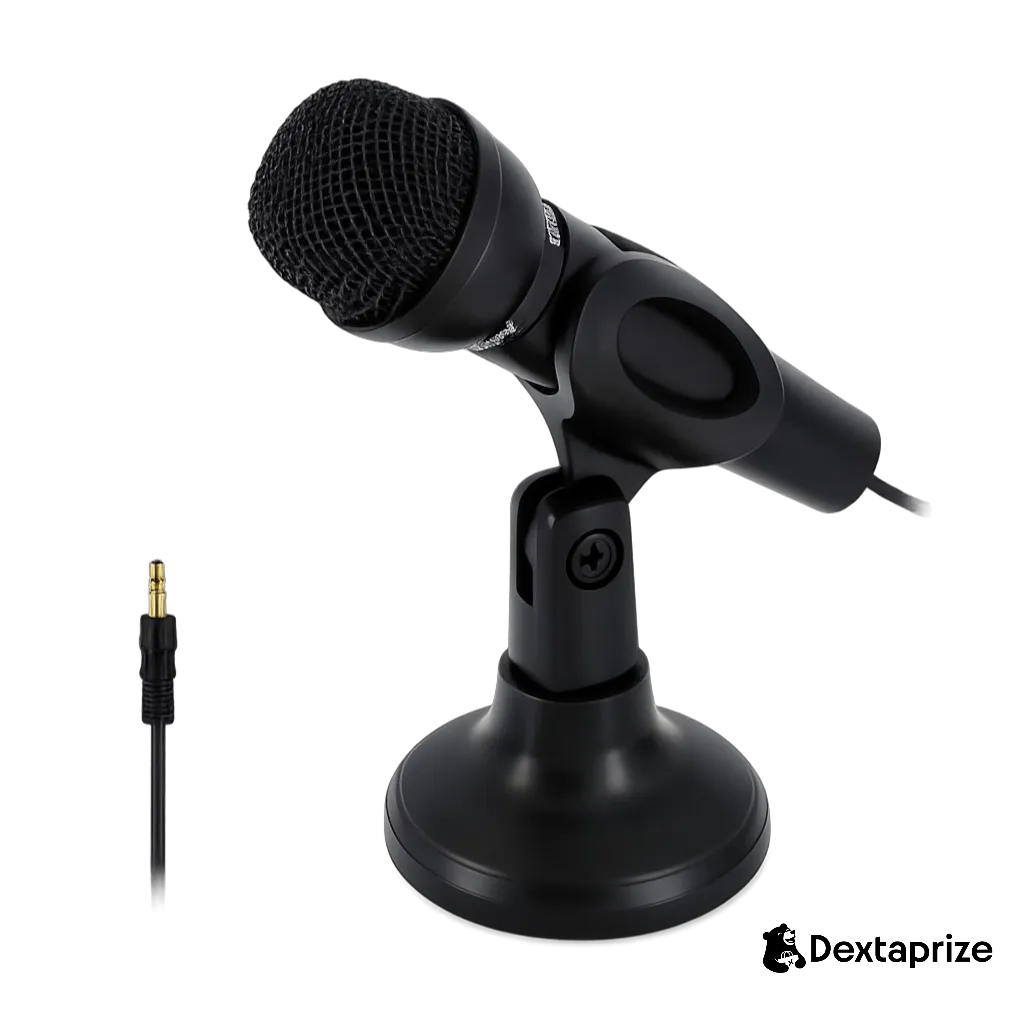 Canleen 360° Noise Reduction Desktop Microphone for Streaming, Gaming & Online Meetings