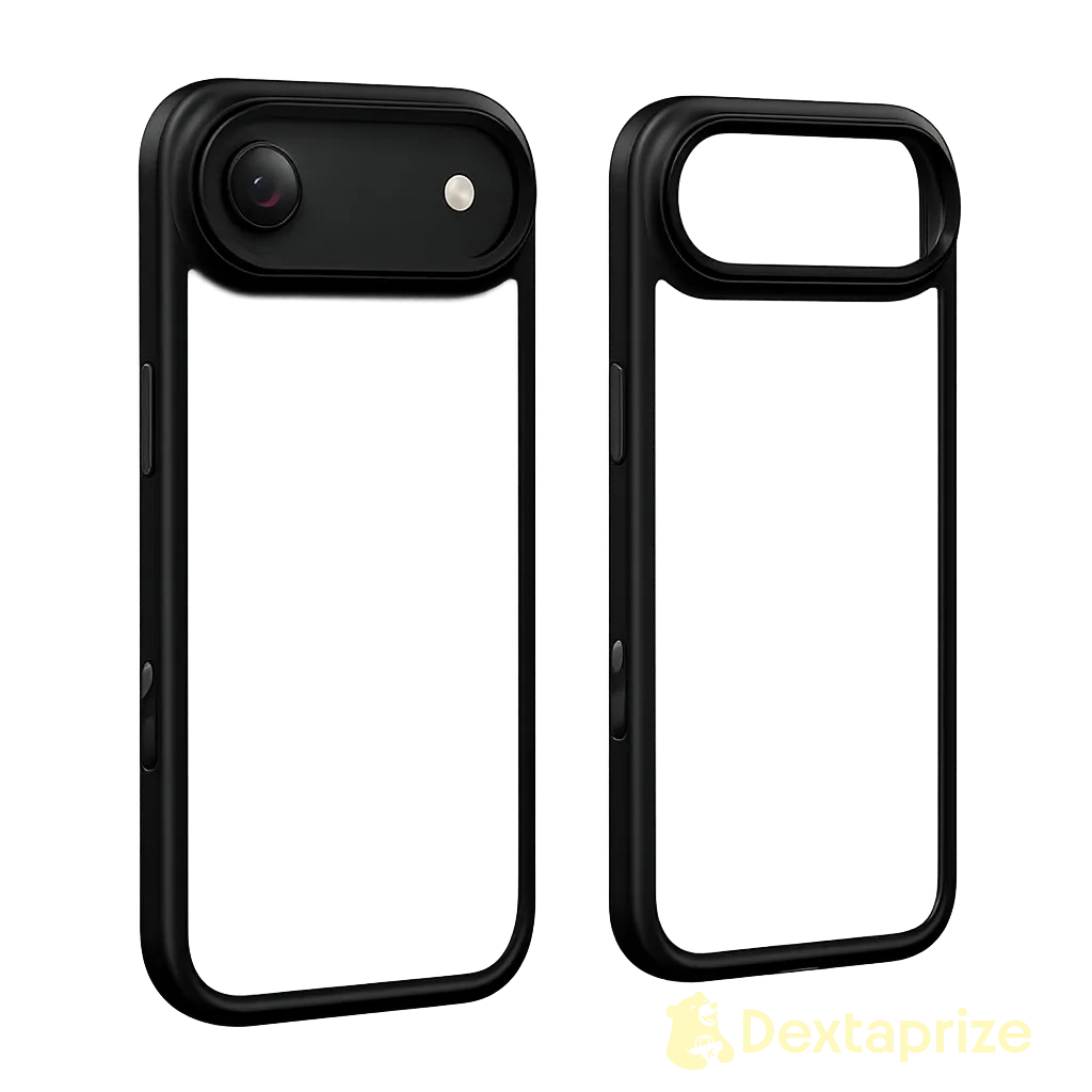 Premium Frosted Magnetic Transparent Phone Case with Shockproof Frame for iPhone 17 air 