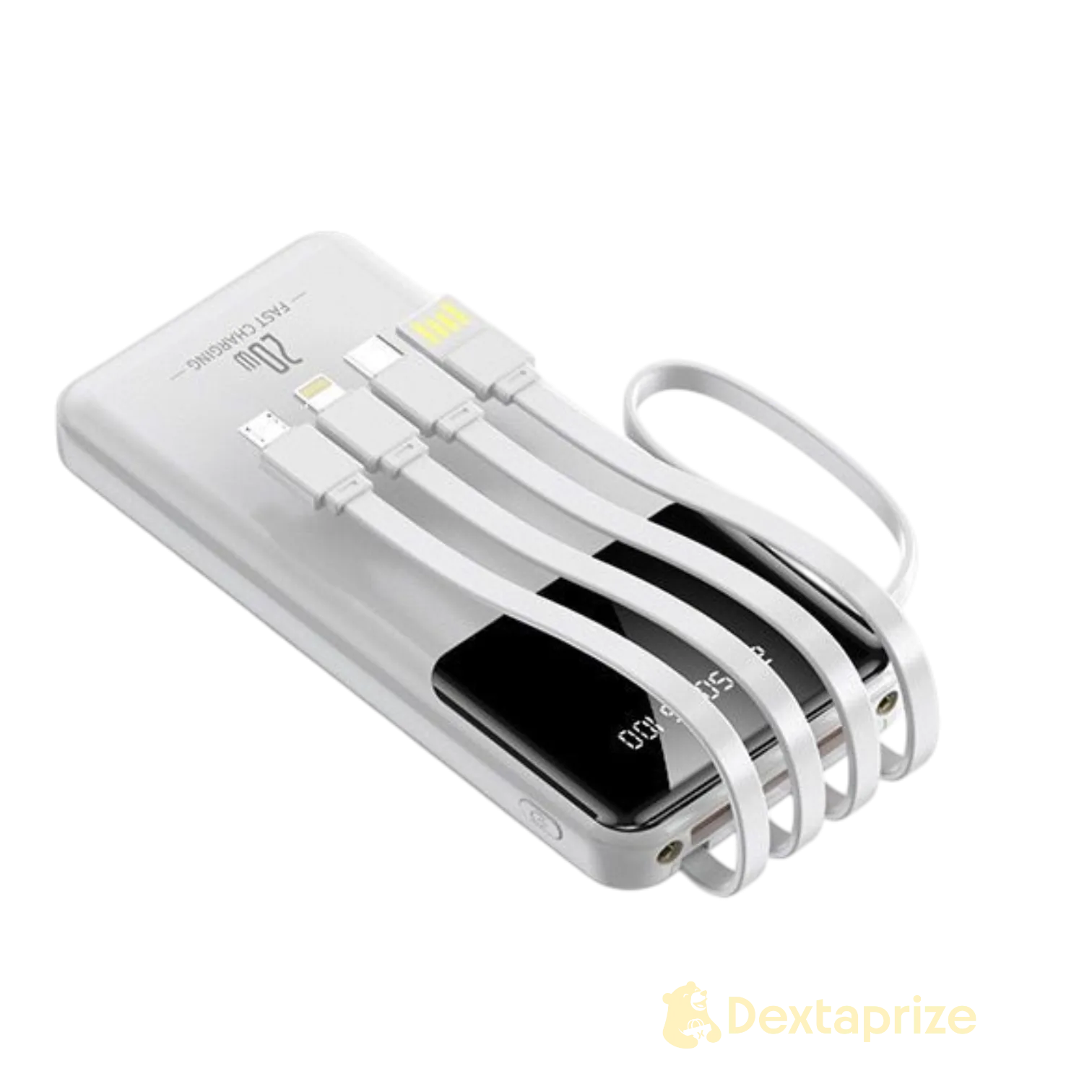 PowerCore QuadLink 20W Fast Charging Power Bank (20000mAh, Built-in Cables)