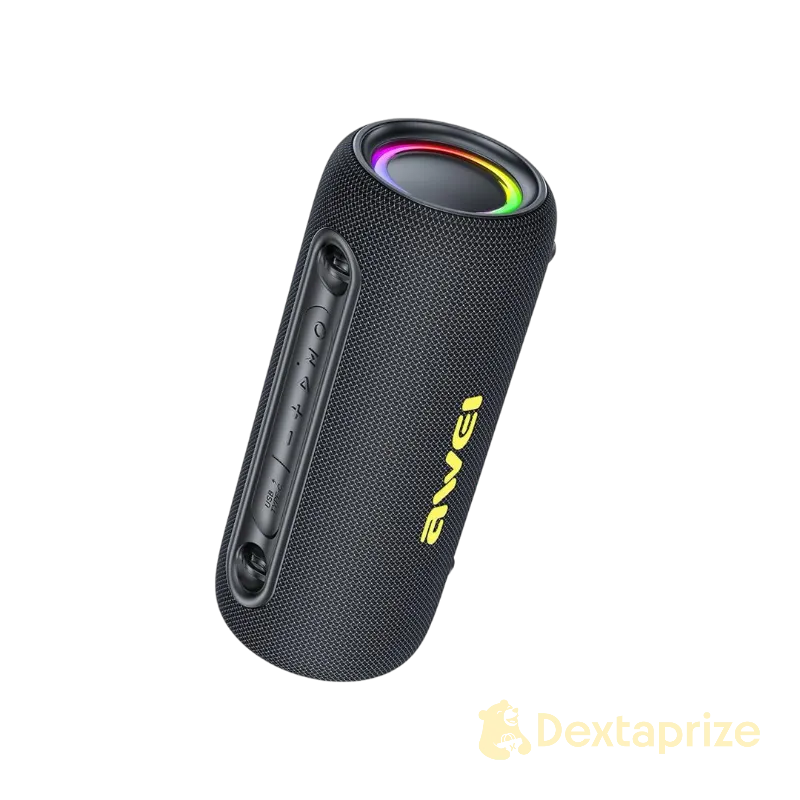 Awei RGB Outdoor Portable Bluetooth Speaker (26W, IPX5 Waterproof, 2+1 Bass System)